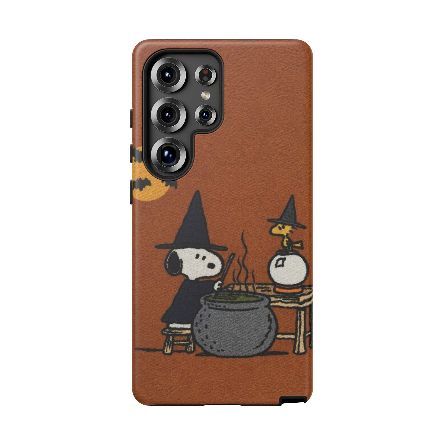 Halloween Witch Snoopy-Style Cauldron Design