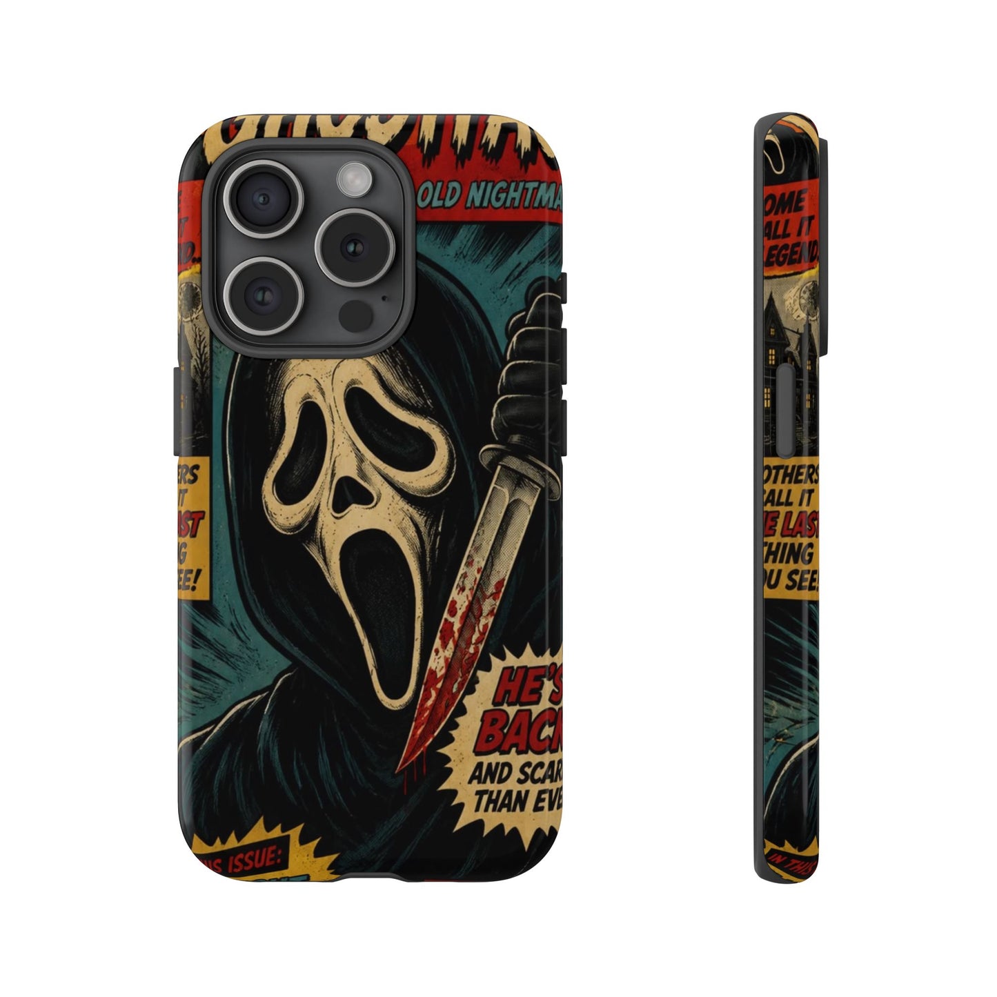 Comic Ghost Face