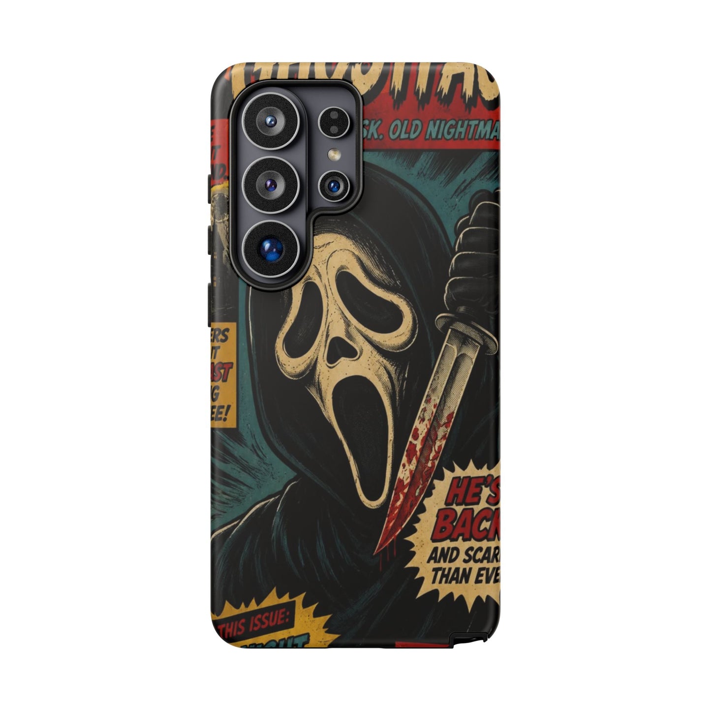 Comic Ghost Face