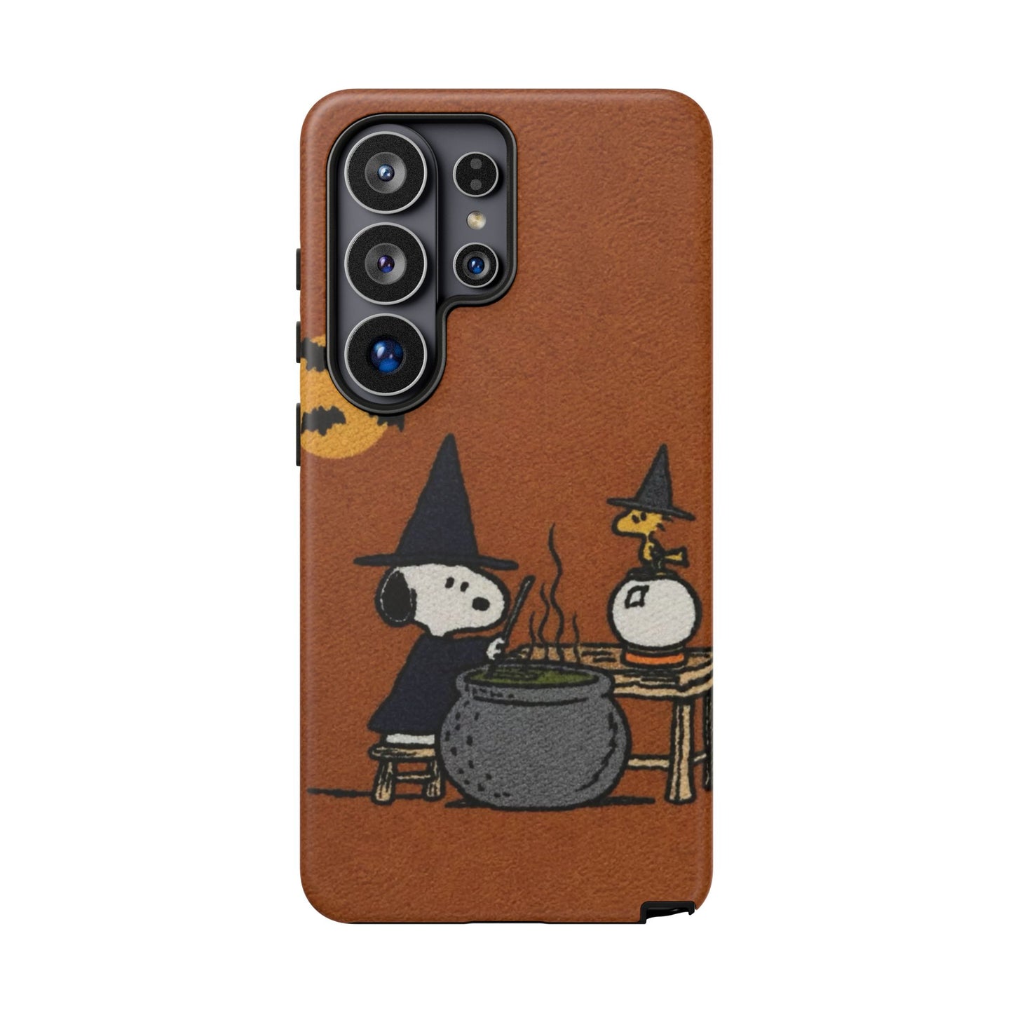 Halloween Witch Snoopy-Style Cauldron Design