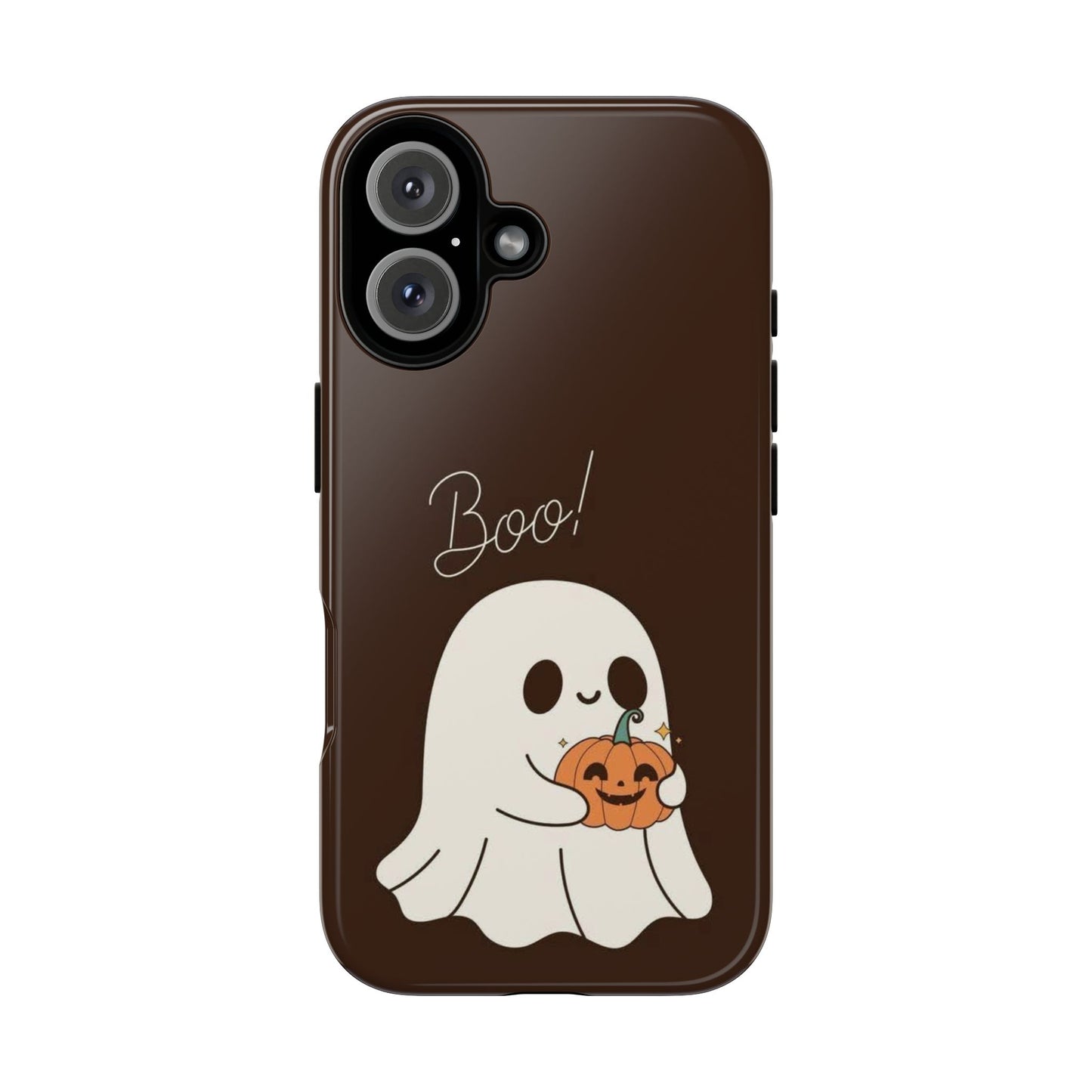 Ghost Pumpkin Phone Case — "Boo!"