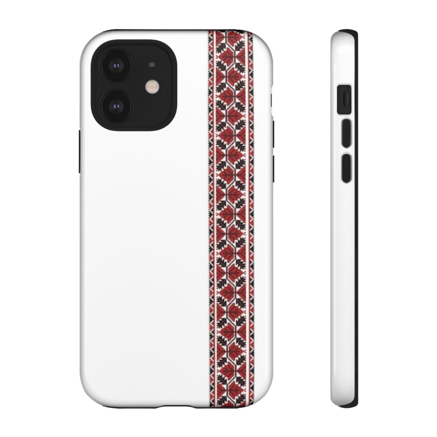 Palestinian Tatreez White/Red