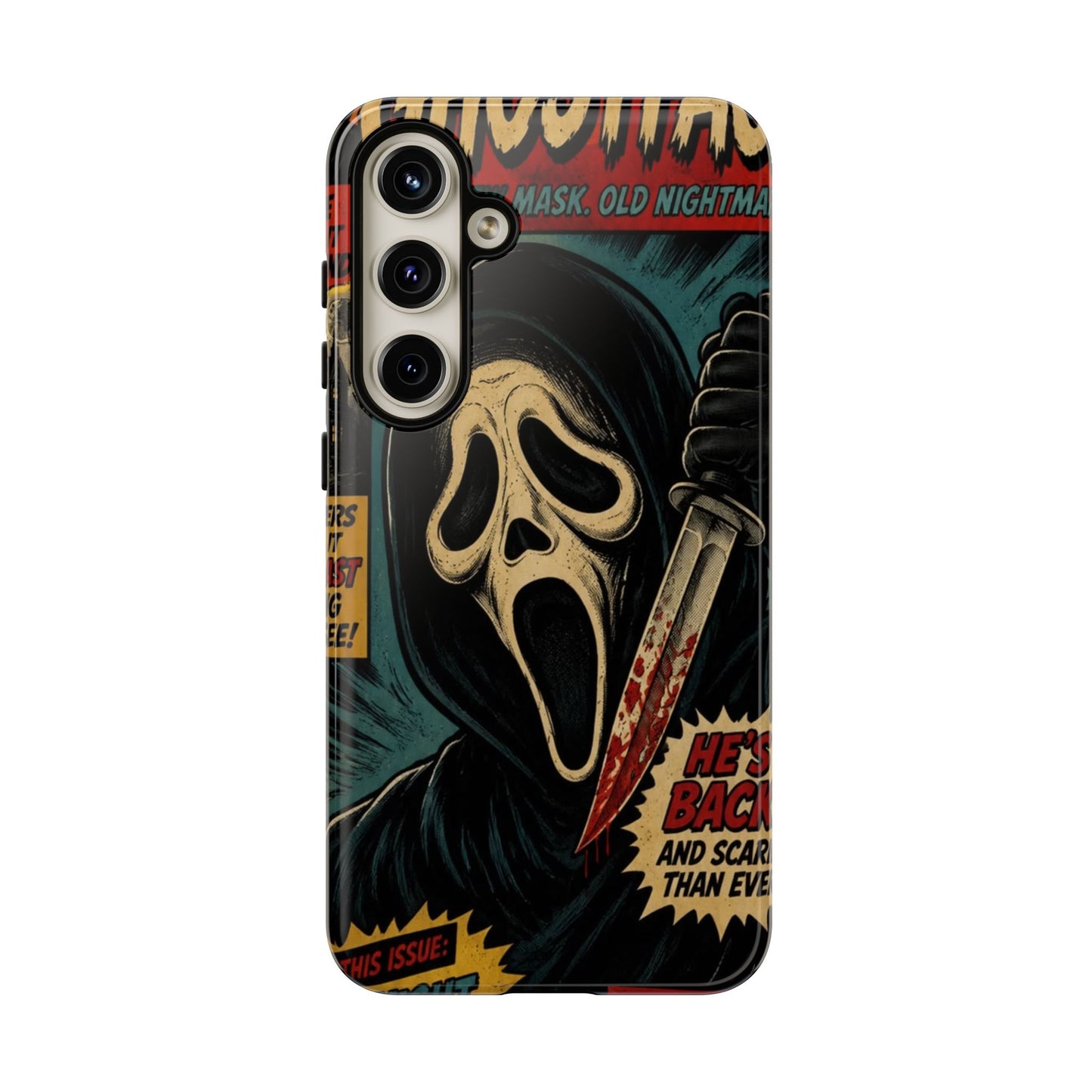 Comic Ghost Face