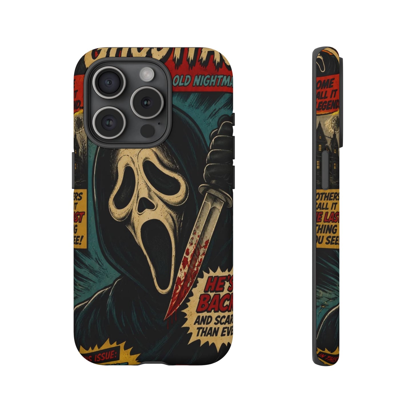 Comic Ghost Face