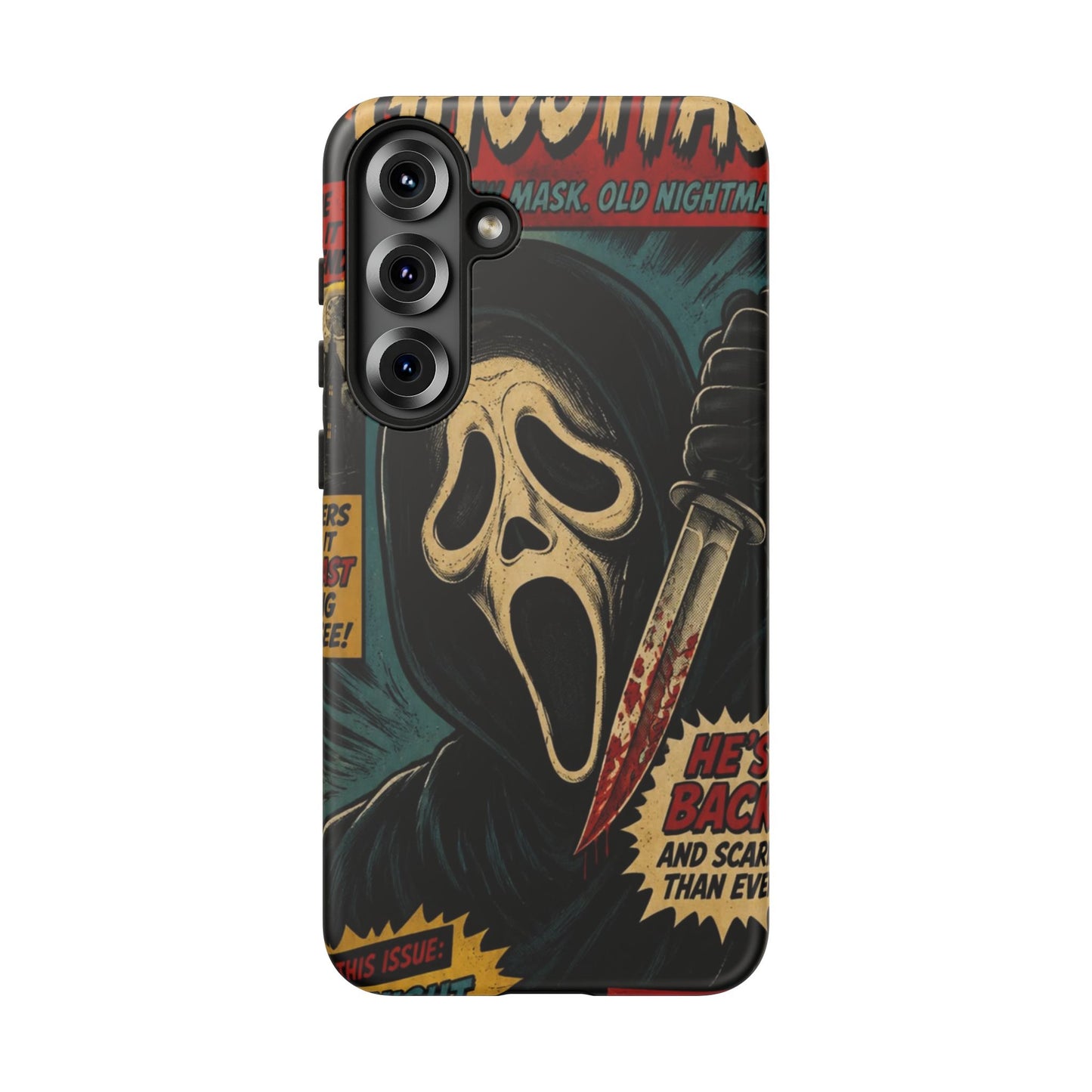 Comic Ghost Face