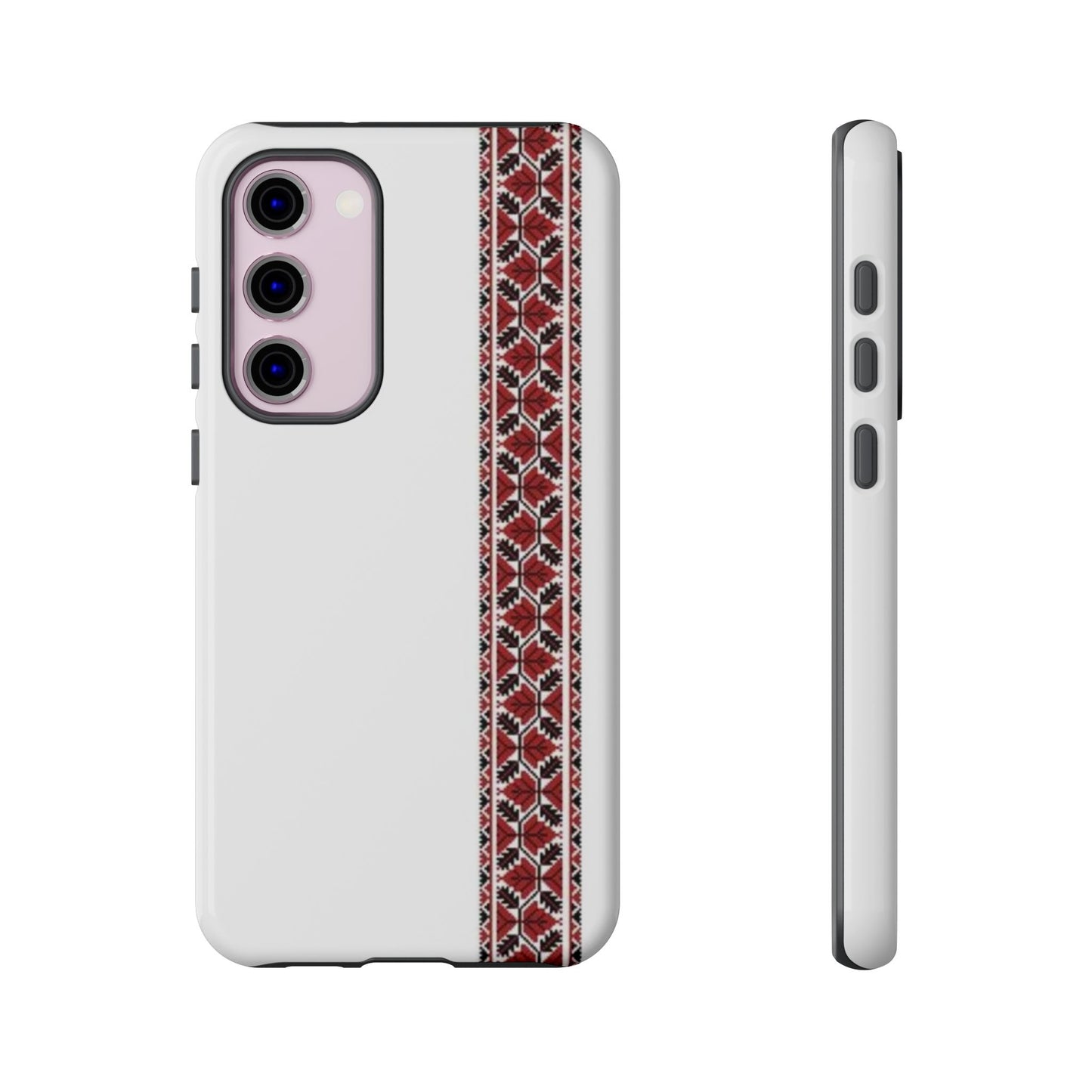 Palestinian Tatreez White/Red