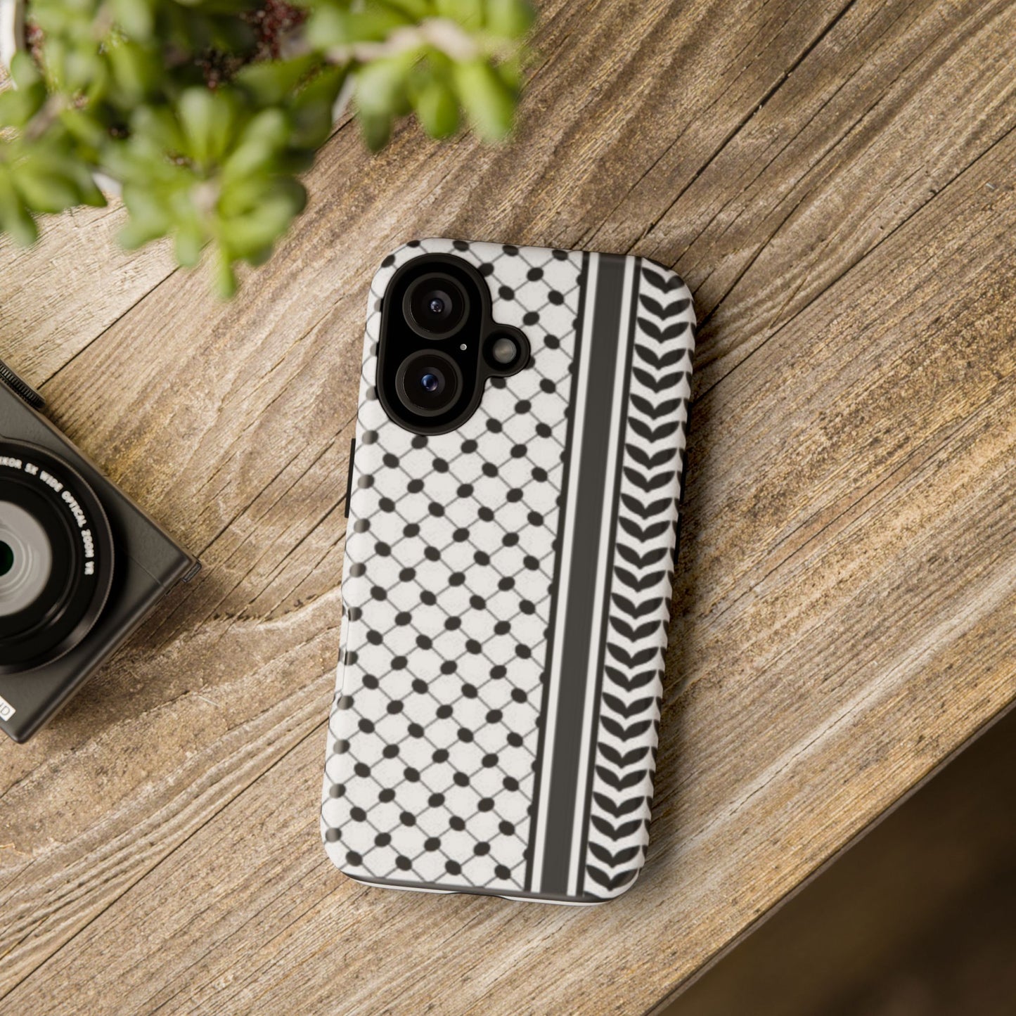 White & Black Keffiyeh Heritage