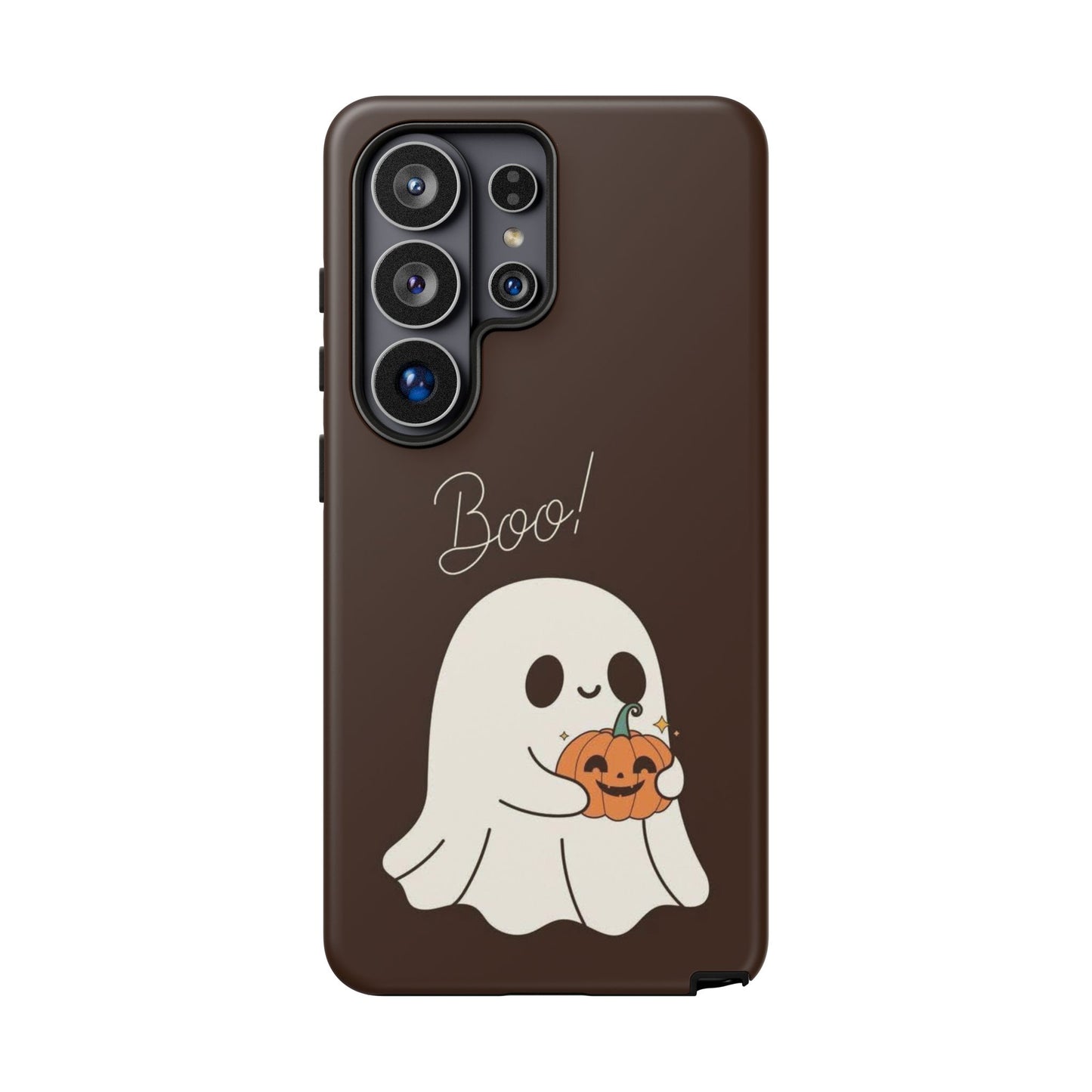 Ghost Pumpkin Phone Case — "Boo!"