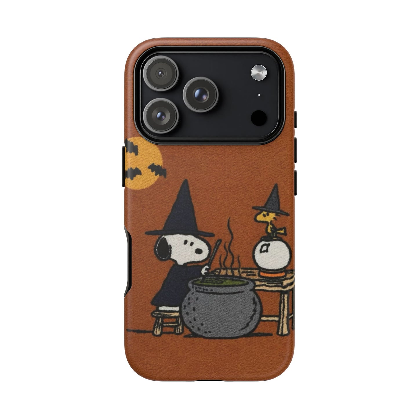 Halloween Witch Snoopy-Style Cauldron Design