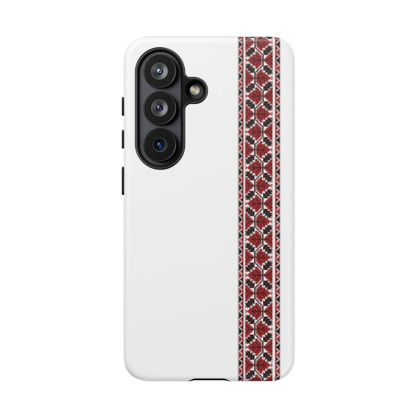Palestinian Tatreez White/Red