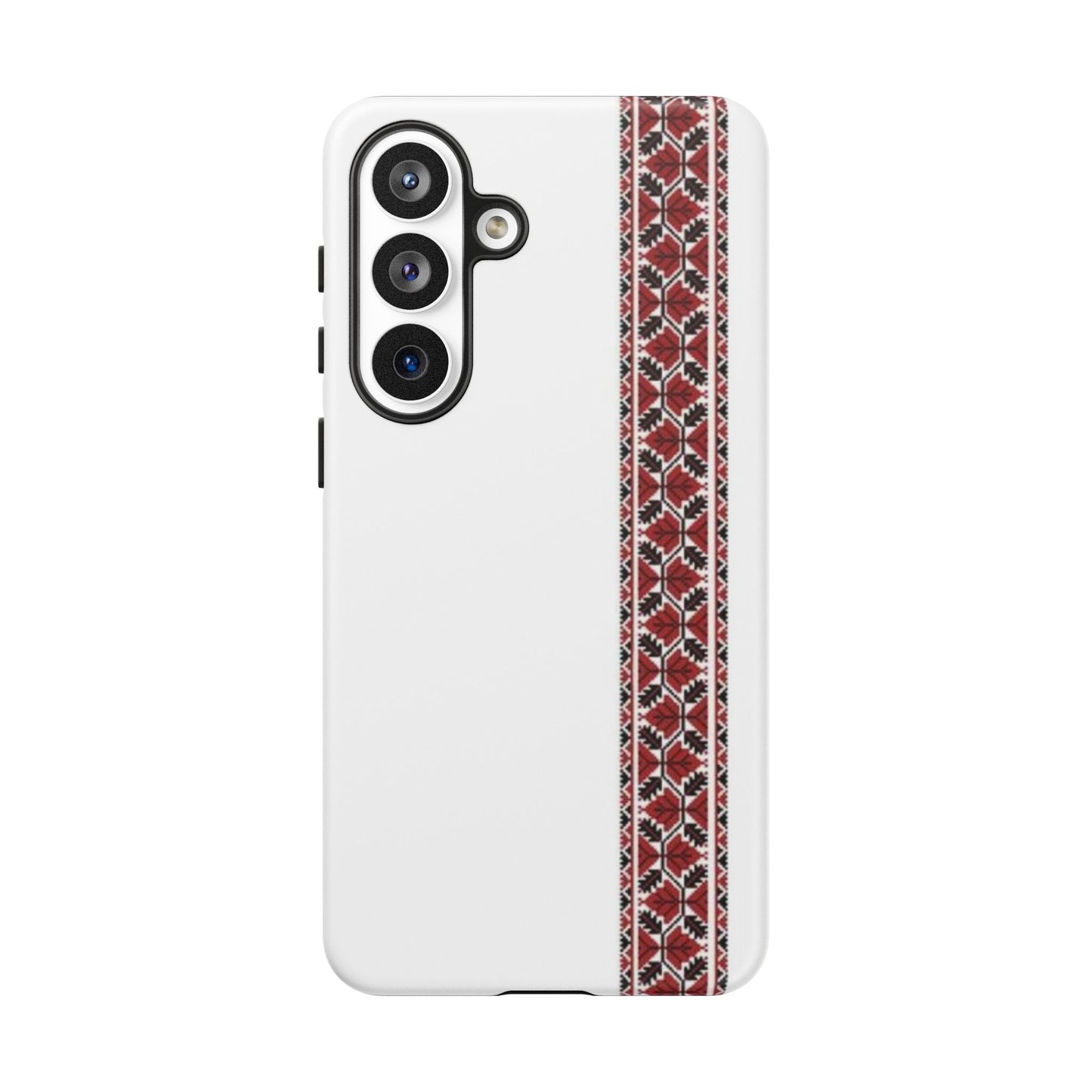 Palestinian Tatreez White/Red
