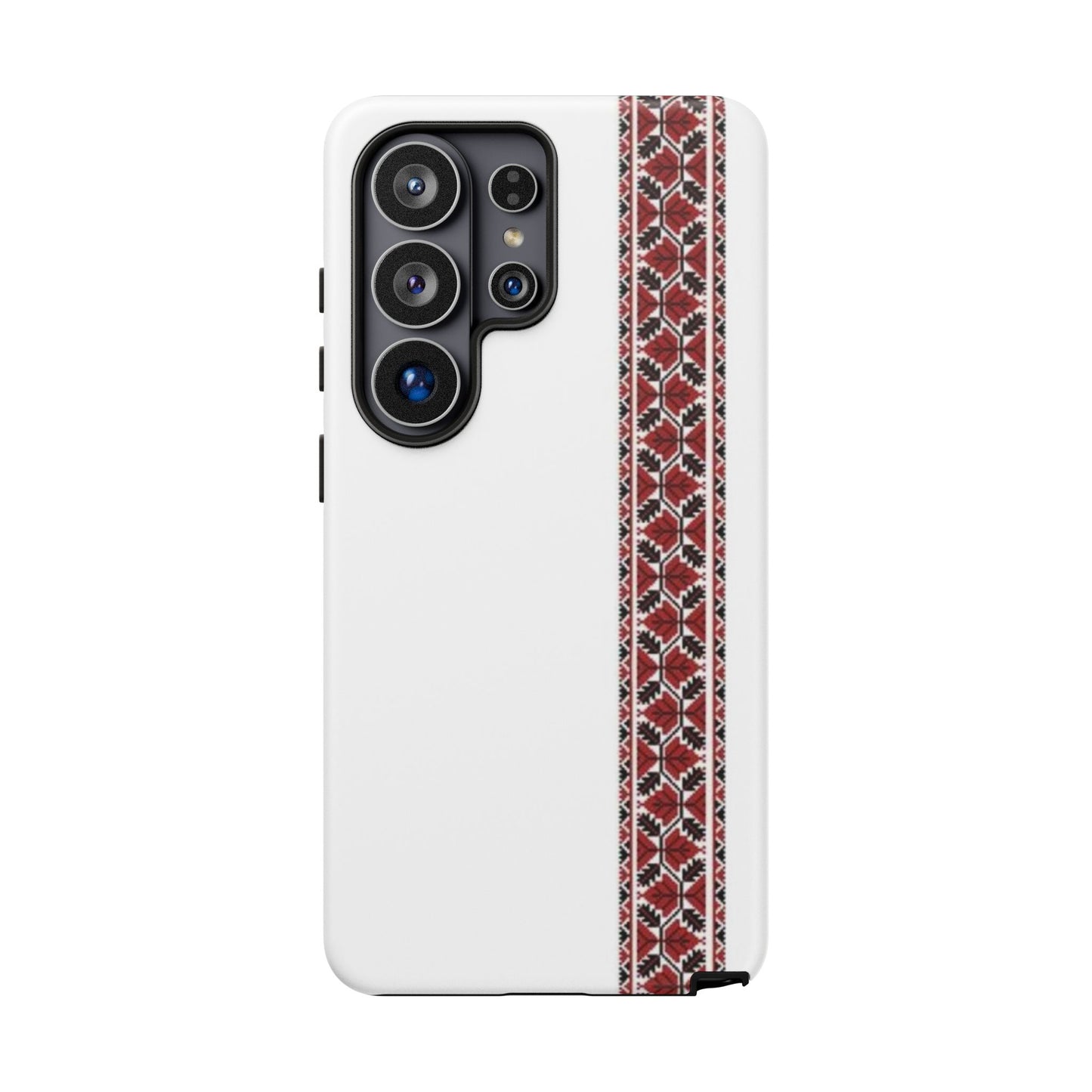 Palestinian Tatreez White/Red