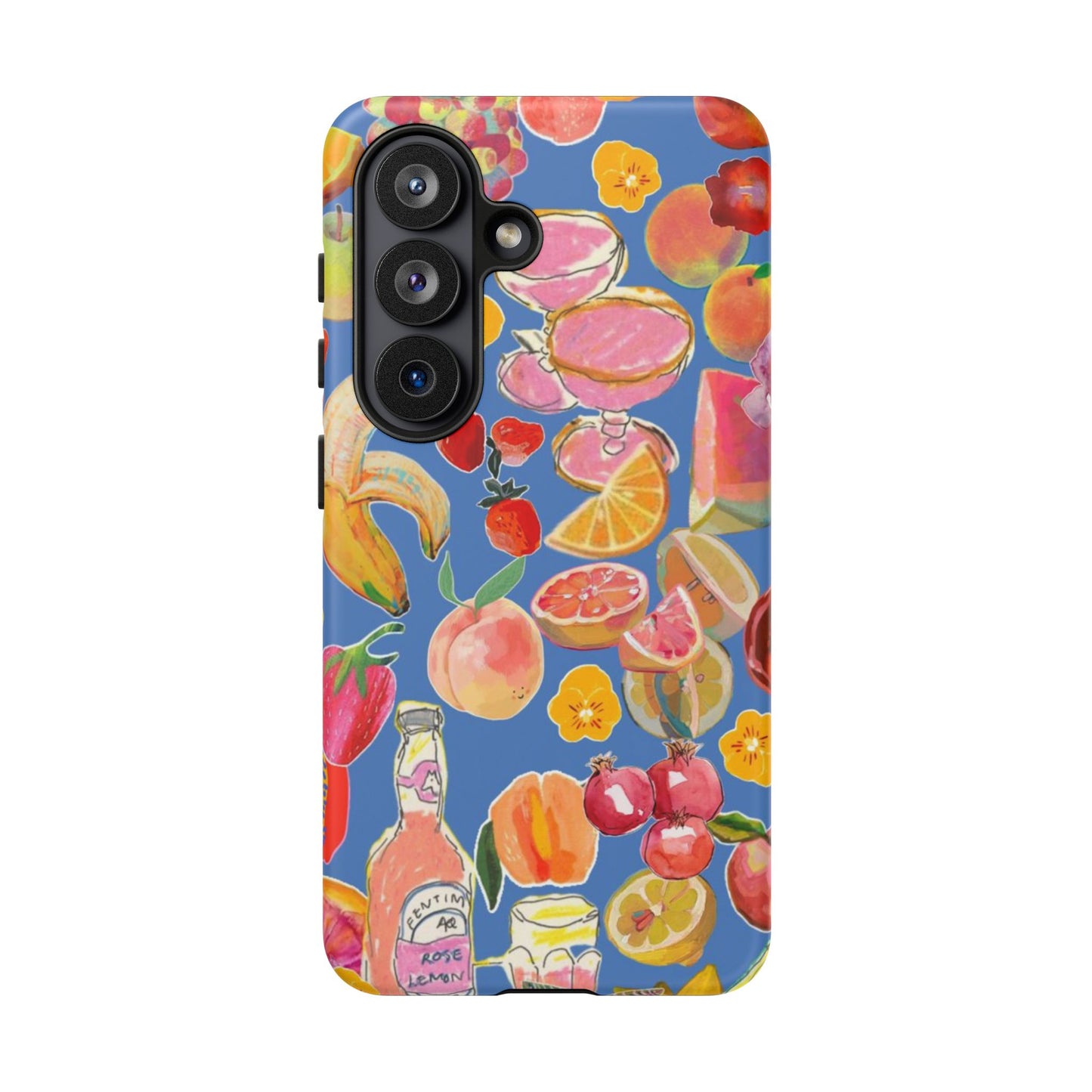 Colorful Fruit Collage Phone Case