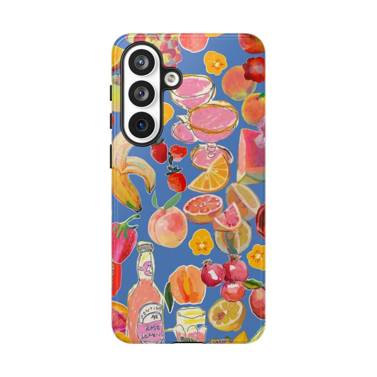 Colorful Fruit Collage Phone Case