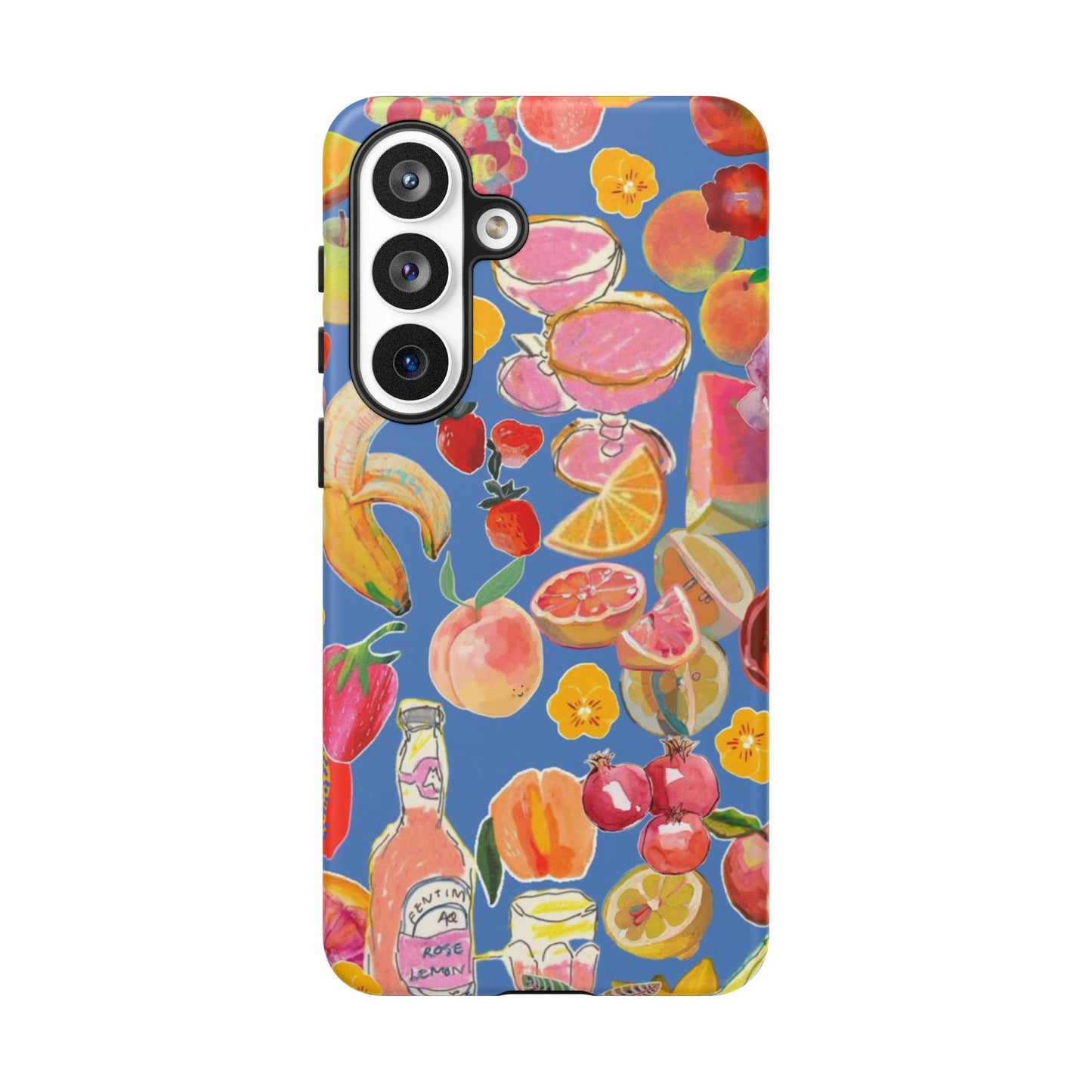 Colorful Fruit Collage Phone Case