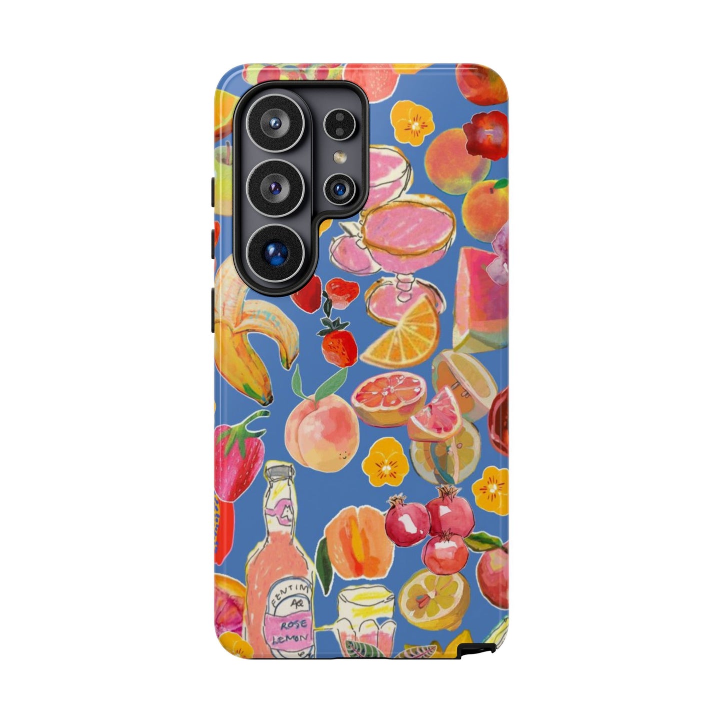 Colorful Fruit Collage Phone Case
