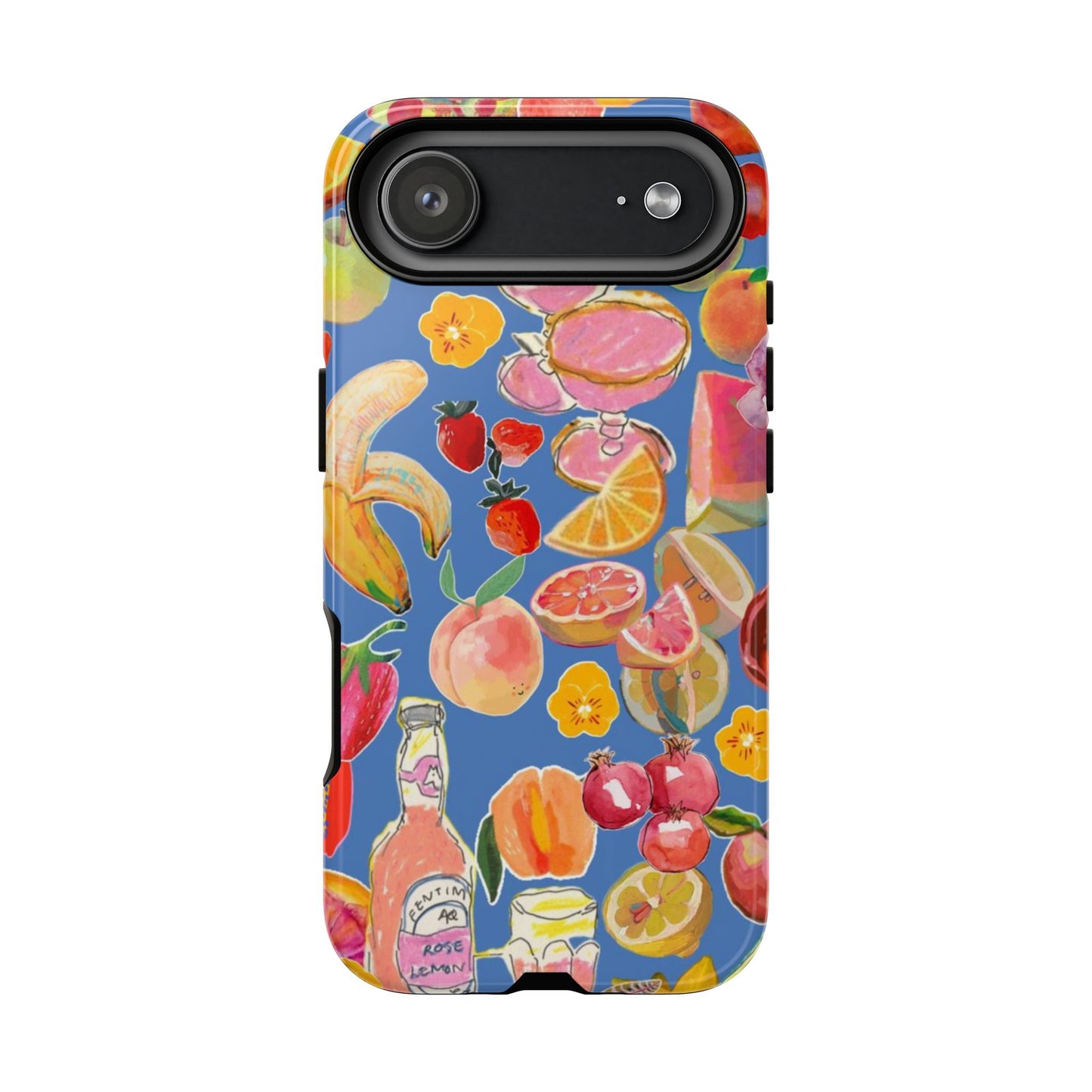 Colorful Fruit Collage Phone Case