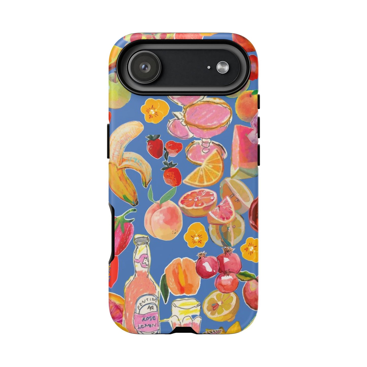 Colorful Fruit Collage Phone Case