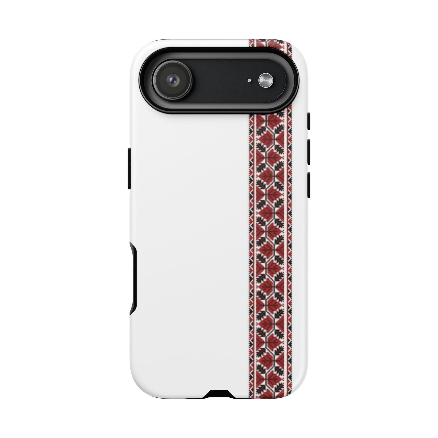 Palestinian Tatreez White/Red