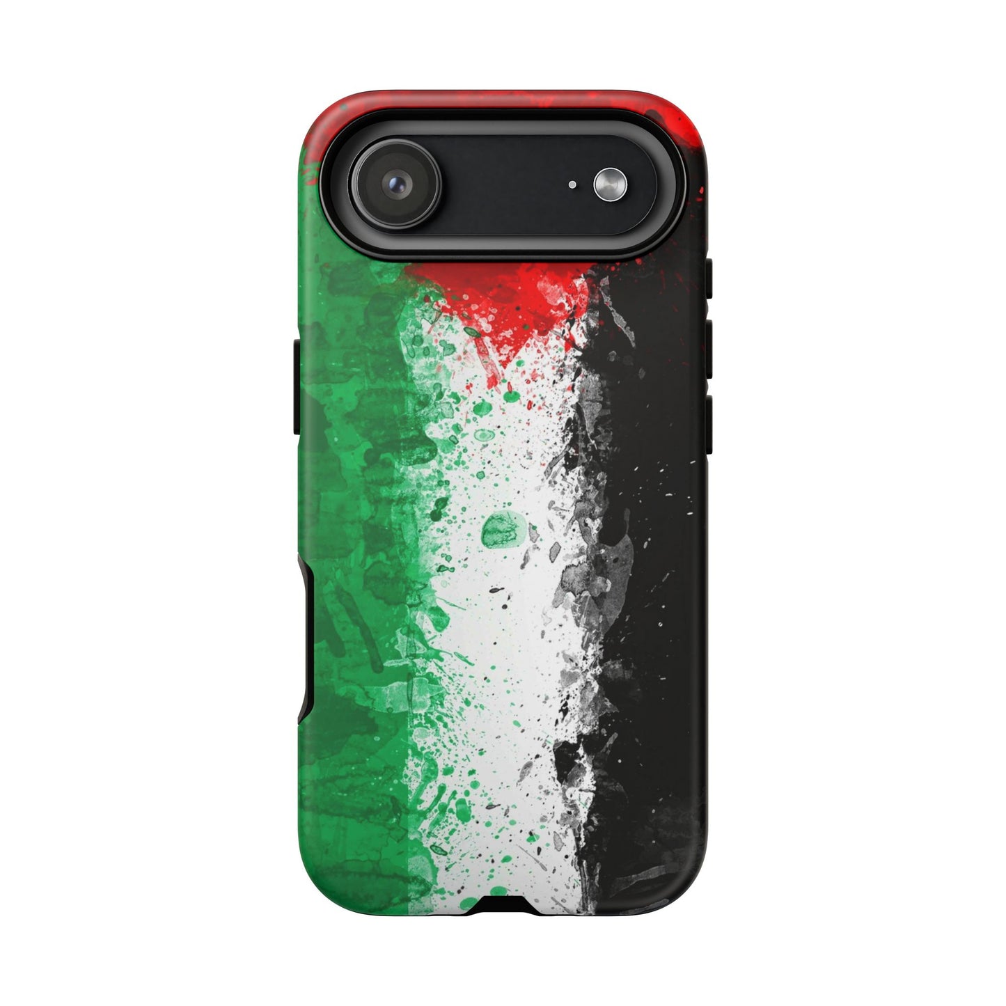 Palestine Flag: Paint Style