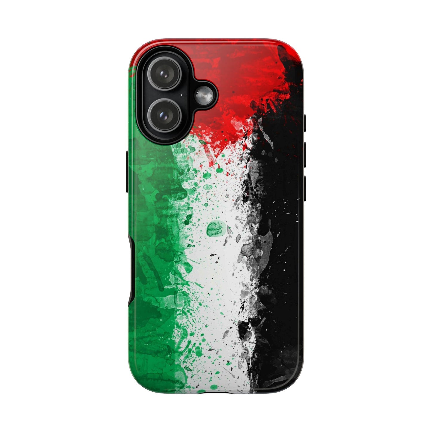 Palestine Flag: Paint Style