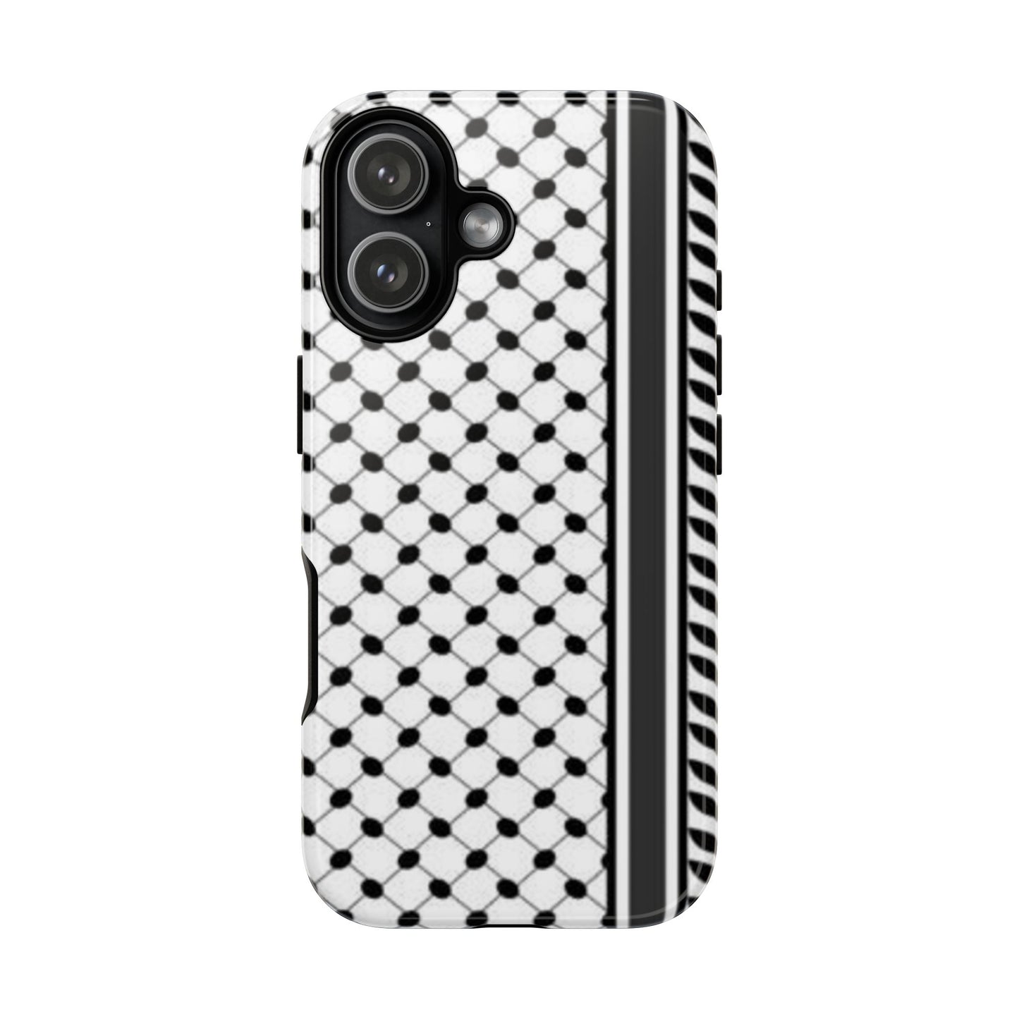 White & Black Keffiyeh Heritage