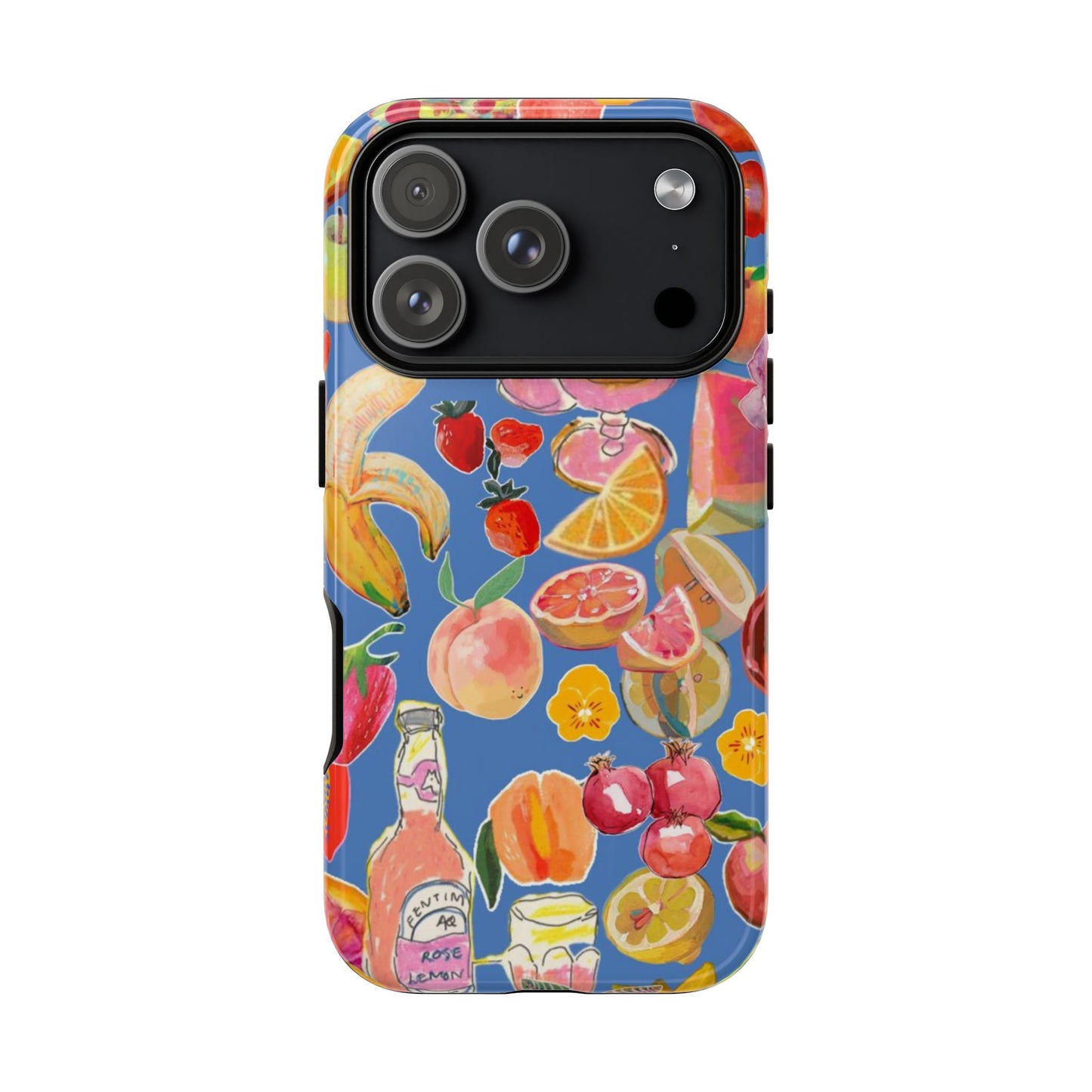 Colorful Fruit Collage Phone Case