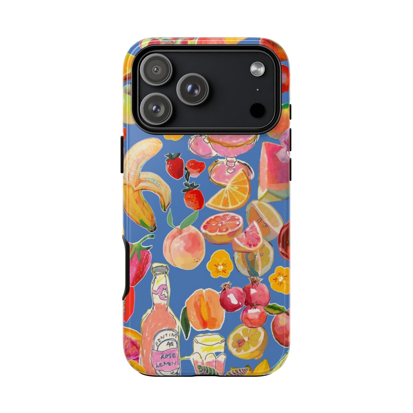 Colorful Fruit Collage Phone Case