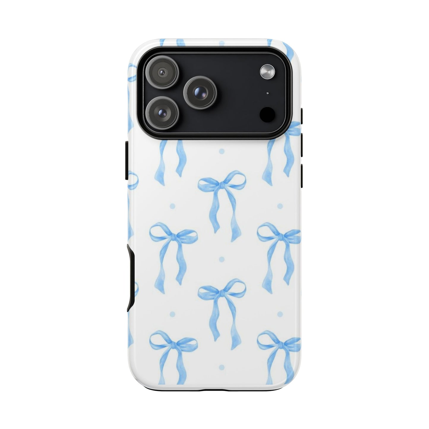 Blue Bow Phone Case