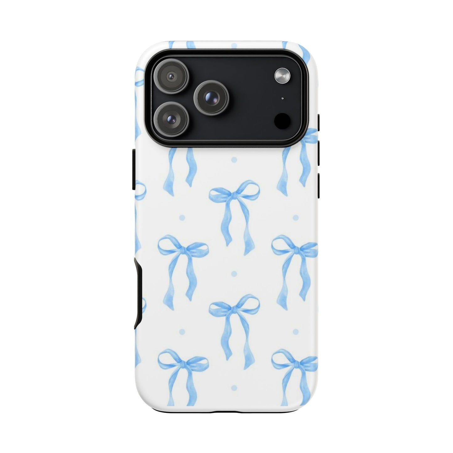 Blue Bow Phone Case